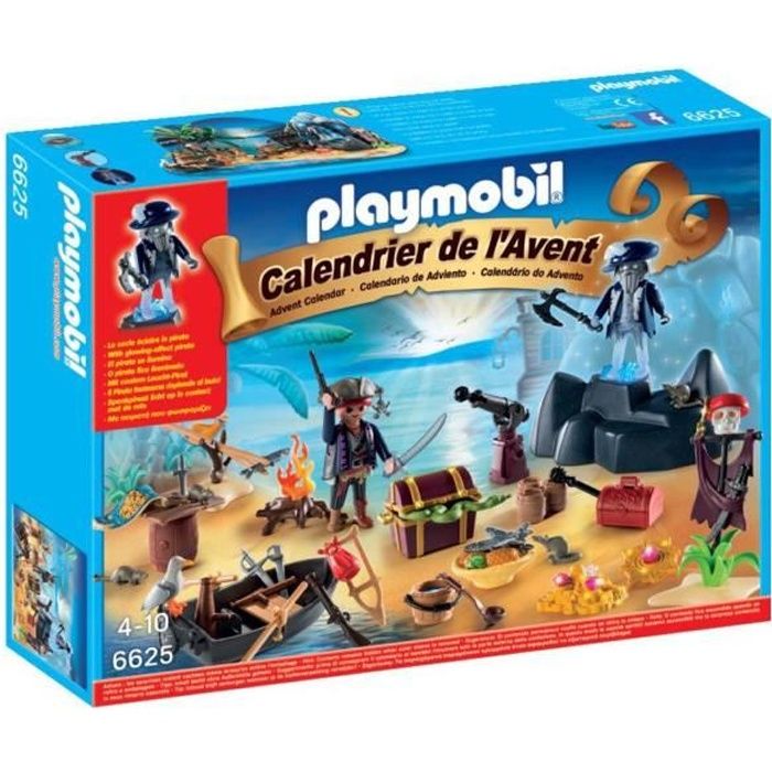 PLAYMOBIL 6625 - Calendrier de l'Avent - Ile des pirates
