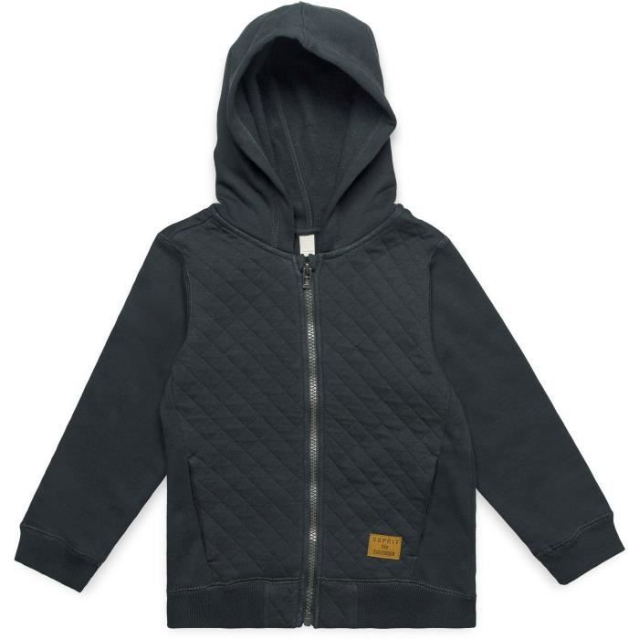 ESPRIT Cardigan Gris Anthracite Enfant garçon