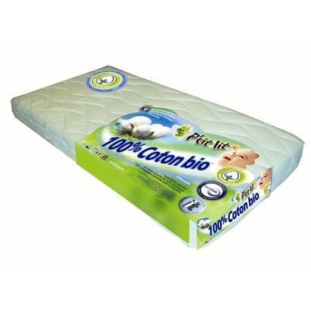 120 cmMatelas enveloppe 100% issu de lagriculture biologique60 x 120