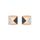 Swarovski Boucles d'oreilles Glance Noir