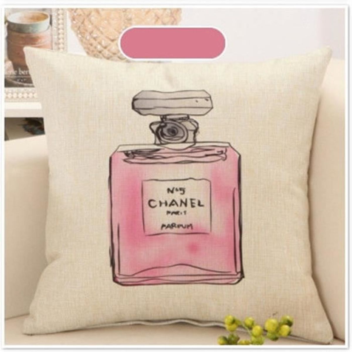 Parfum Coco Enfant Dessin Animé Coussin De Voiture Oreiller De