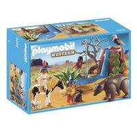 UNIVERS MINIATURE PLAYMOBIL 5252 Enfants Indiens avec animaux UNIVERS MINIATURE PLAYMOBIL 5252 Enfants Indiens avec animaux