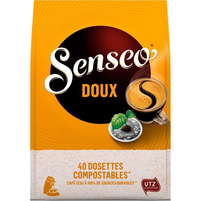 SENSEO Doux 40 dosettes