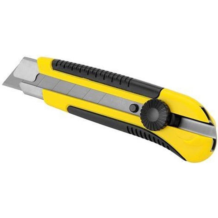 STANLEY Cutter bimatière 25mm