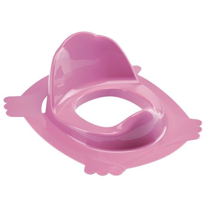 THERMOBABY Réducteur WC avec Dossier Rose Orchidée