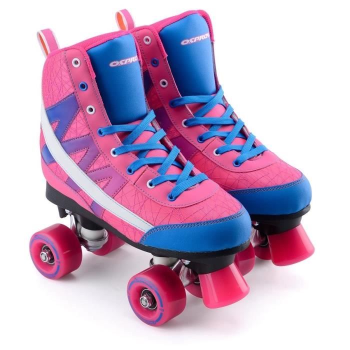 OSPREY Patins à roulettes Chevron - Enfant - Rose et bleu