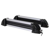 PORTE-SKI Porte-skis barres de toit antivol pour 4 paires… PORTE-SKI Porte-skis barres de toit antivol pour 4 paires…
