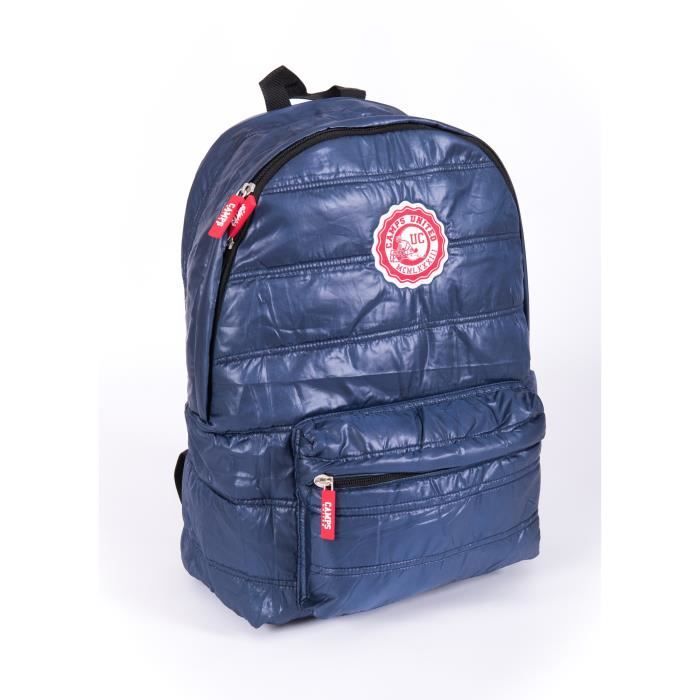 KID'ABORD CAMPS Sac à Dos Borne - 1 Compartiment – Adolescent - 42cm - Marine - Enfant Fille