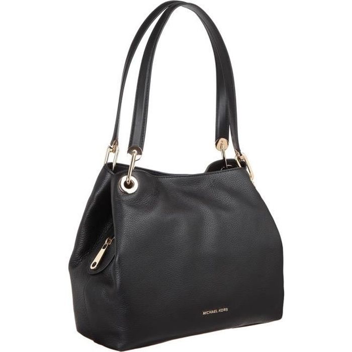 MICHAEL KORS Sac à Main Raven Large Leather Noir Femme