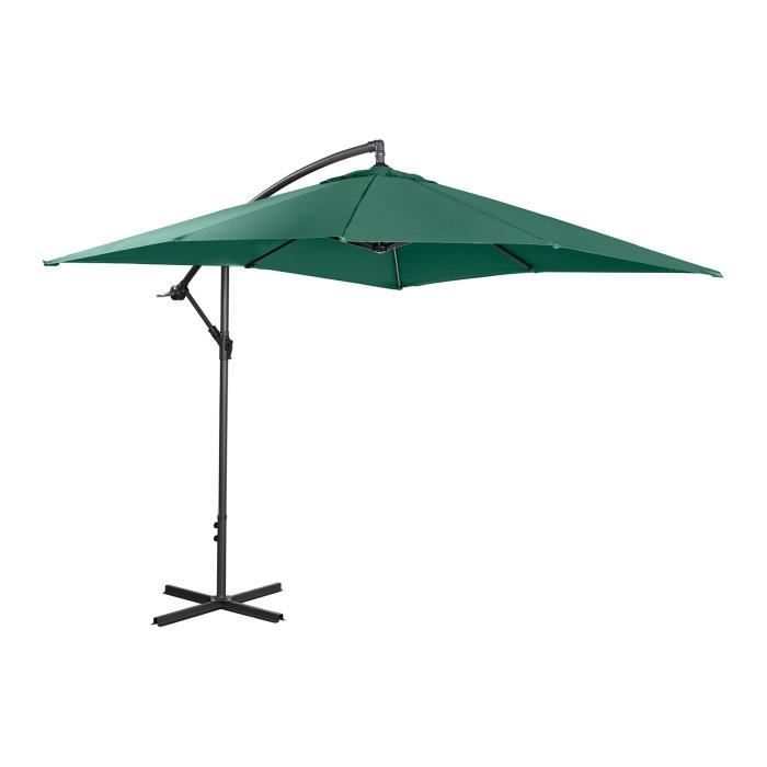 singercon parasol de terrasse protection solaire déporté inclinable