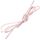 lacets ronds coton ciré couleur Rose Anglais: Tail