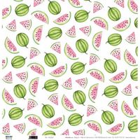 PAPIER CRÉATIF Feuille Papier Scrapbooking Pasteque 30.5 x 30.5 c PAPIER CRÉATIF Feuille Papier Scrapbooking Pasteque 30.5 x 30.5 c