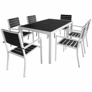 Salon de jardin 8 places granit/aluminium La Baule - Achat / Vente ... Salon de jardin 8 places granit/aluminium La Baule - Achat / Vente ...