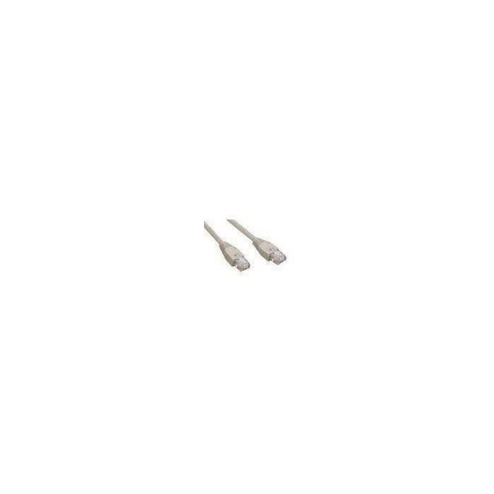 MCL Cordon de brassage - RJ45 CAT 6 F/UTP - 3 m - Gris