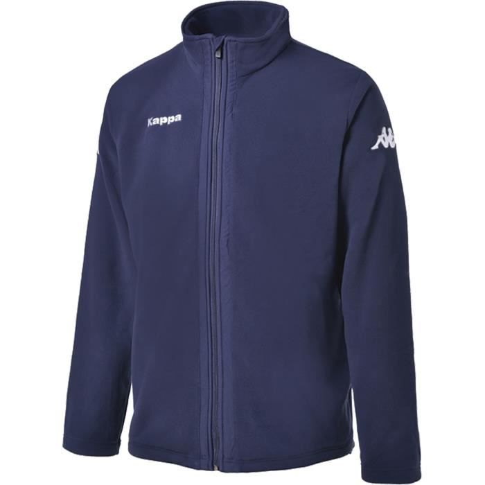 KAPPA Sweatshirt polaire Agrigente - Enfant Garçon - Bleu marine