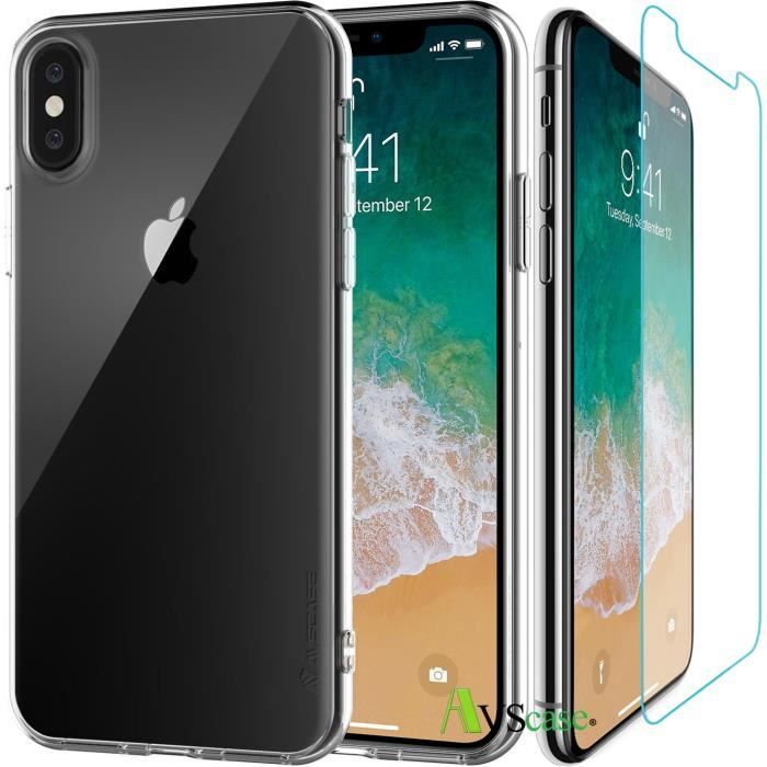 coque iphone x avec verre trempé coque iphone x avec verre trempé