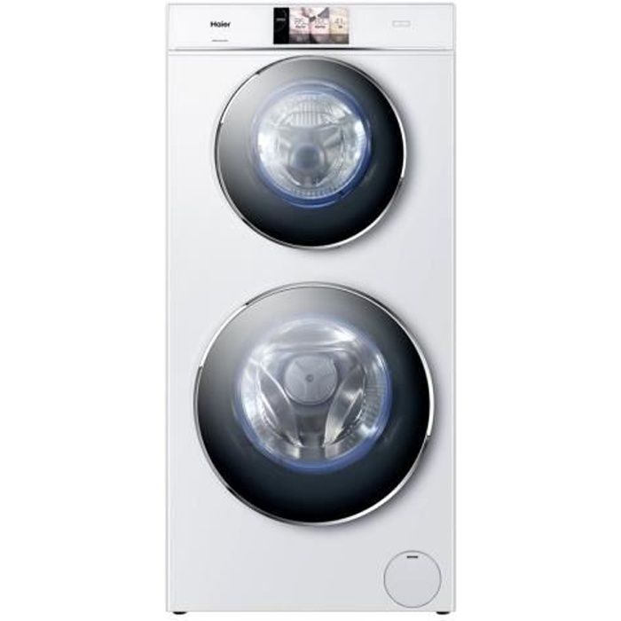 haier hwd120-b1558u machine à laver séchante indépendant largeur