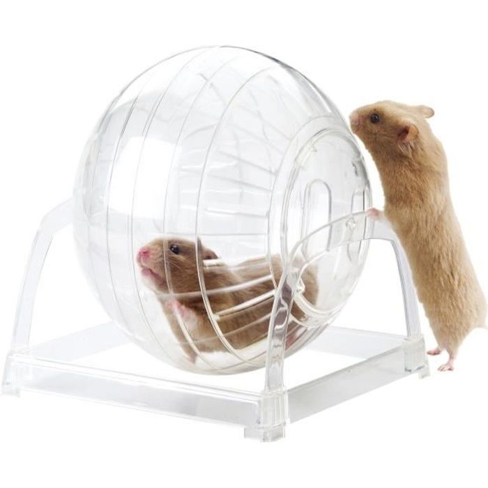 Boule d'exercice pour hamster diamètre 17 cm - Achat / Vente roue ...