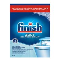 LIQUIDE LAVE-VAISSELLE FINISH DN4 Boîte de sel régénérant anti-corrosion LIQUIDE LAVE-VAISSELLE FINISH DN4 Boîte de sel régénérant anti-corrosion