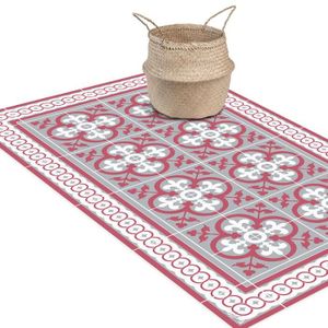 TAPIS TAPIS VINYLE LIMA ROUGE 60X100 CM
