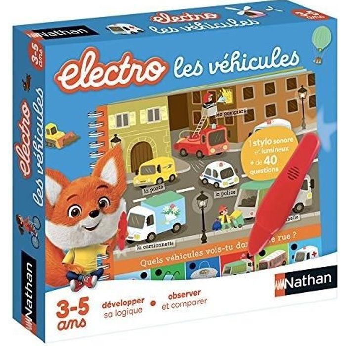NATHAN Petit Electro - Les Véhicules