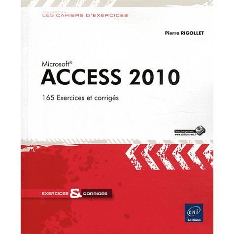 ACCESS 2010   Achat / Vente livre Pierre Rigollet pas cher
