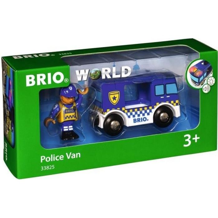 BRIO World - 33825 - Camion De Police Son Et Lumiere