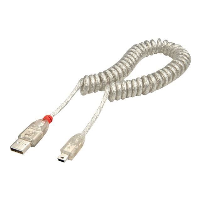 LINDY Câble USB 2.0 - Spirale