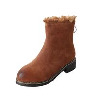 BOTTE Frankmall®Femmes bande plate-formecheville botte d BOTTE Frankmall®Femmes bande plate-formecheville botte d