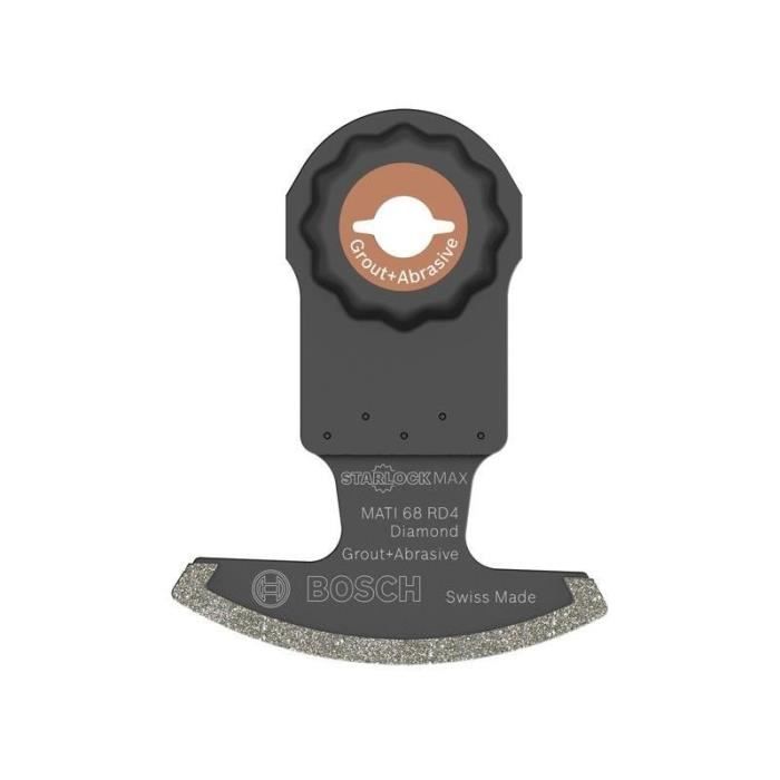 BOSCH Lame de scie segment Diamant RIFF MATI 68 RD4 - 68 x 30 mm
