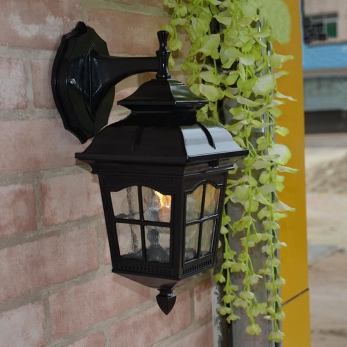 Neufu Vintage Industriel Applique Murale Exterieure Led En Aluminium