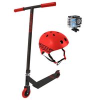 PATINETTE - TROTTINETTE D'ARPEJE Trottinette Freestyle avec Casque et Camé PATINETTE - TROTTINETTE D'ARPEJE Trottinette Freestyle avec Casque et Camé