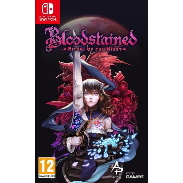 Bloodstained Ritual of the night Jeu Switch