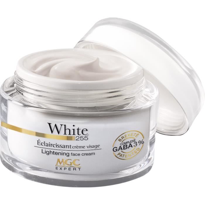 MGC Crème visage éclaircissante WHITE 255 - 50ML