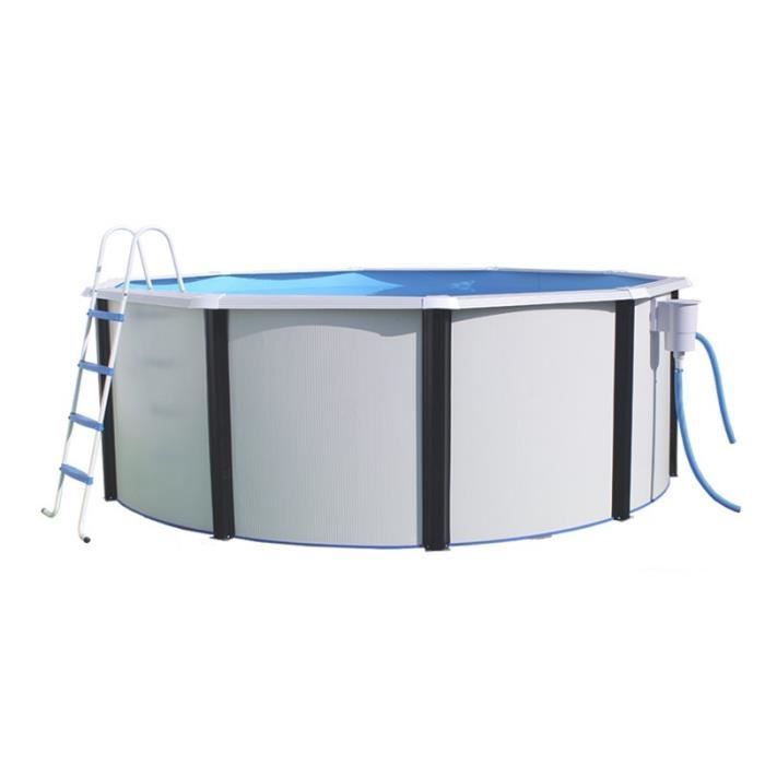 Elegance Piscine Ronde En Acier 460x120cm Achat Vente Piscine