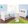 Chambre bebe lit et commode