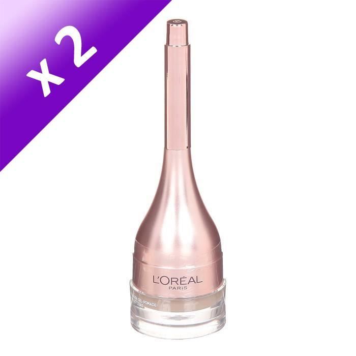 L'OREAL PARIS Paradise Pommade Extatoc Crème gel sourcil - 102 (Lot de 2)