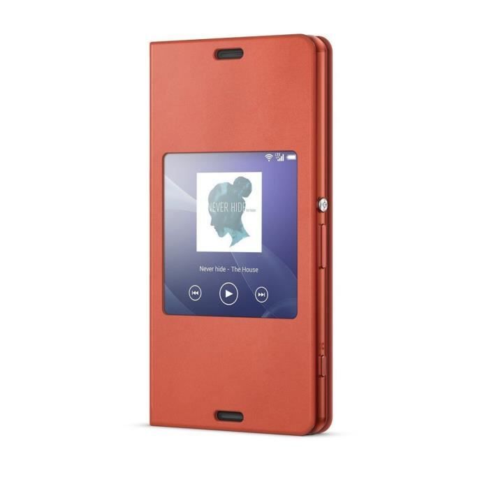 SONY Style Up Etui de protection Xpéria Z3C - Corail