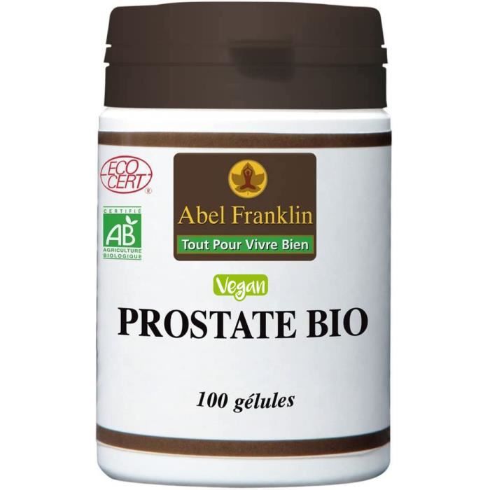 Prostate Bio 100 gélules, complément alimentaire  Achat / Vente