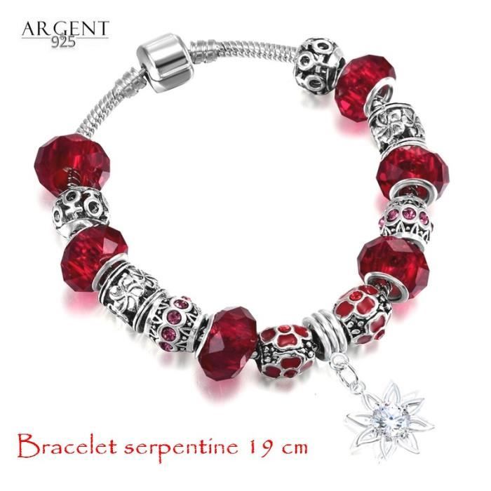 pandora fleur rouge pandora fleur rouge