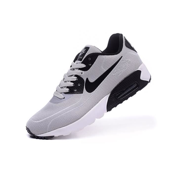 Homme Nike 2015 AIR MAX 90 sports sneakers running chaussures gris