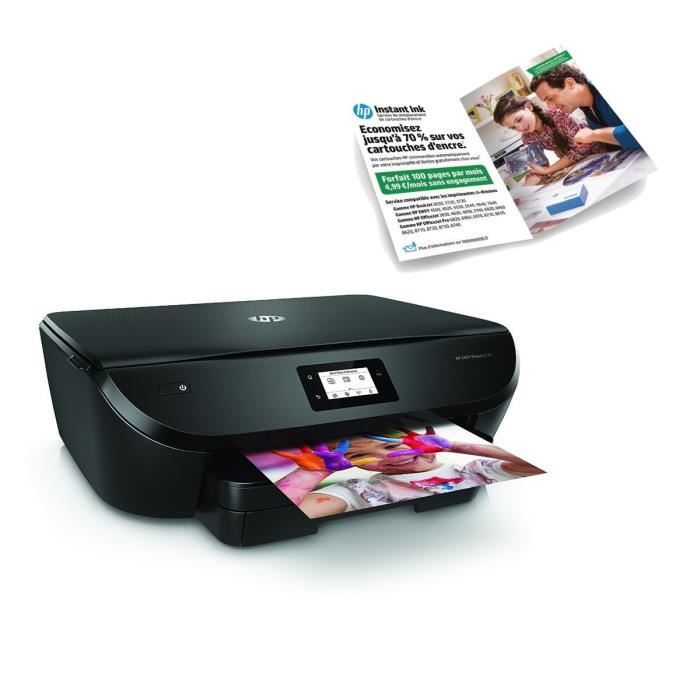 HP Imprimante Tout en un Envy Photo 6230 + Forfait Instant ink 100 pages