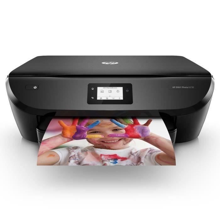 HP Imprimante Tout en un Envy Photo 6230 - Eligible Instant Ink 70% d'économies sur l'encre