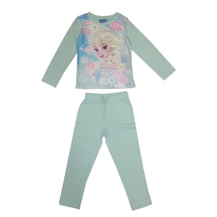 LA REINE DES NEIGES Pyjama 161425 T - Enfant Fille - Turquoise
