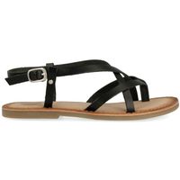 SANDALE - NU-PIEDS GIOSEPPO Sandales Cuir Noir Enfant Fille SANDALE - NU-PIEDS GIOSEPPO Sandales Cuir Noir Enfant Fille