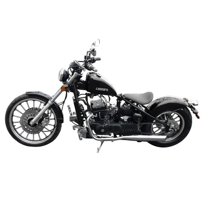 Leonart 125 Bobber Homologuée 1 place noire   Achat / Vente MOTO