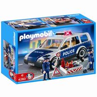 UNIVERS MINIATURE Playmobil Voiture de police et patrouille UNIVERS MINIATURE Playmobil Voiture de police et patrouille