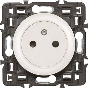 LEGRAND Celiane Lot 4 prises de courant avec terre affleurantes ? encastrer composable blanc
