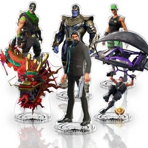 accessoire de figurine 6pcs fortnite personnage jouet acrylique 21cm - fortnite jouet