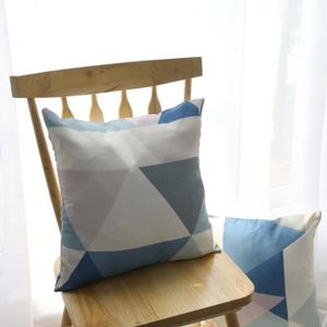 HOUSSE DE COUSSIN 2 pcs Housse de coussin 45*45cm housse simple impe